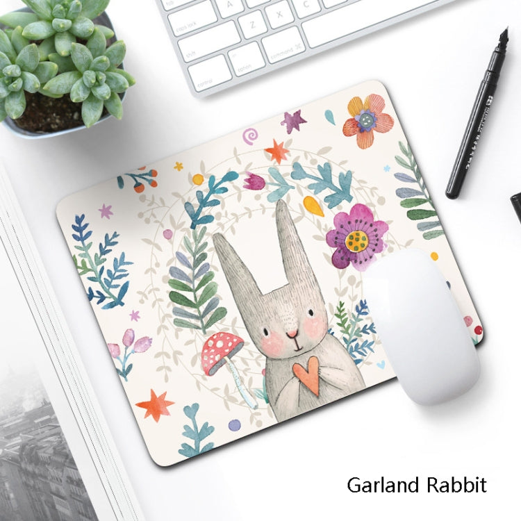 6 PCS Non-Slip Mouse Pad Thick Rubber Mouse Pad, Size: 21 X 26cm