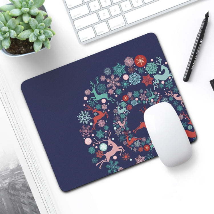 6 PCS Non-Slip Mouse Pad Thick Rubber Mouse Pad, Size: 21 X 26cm