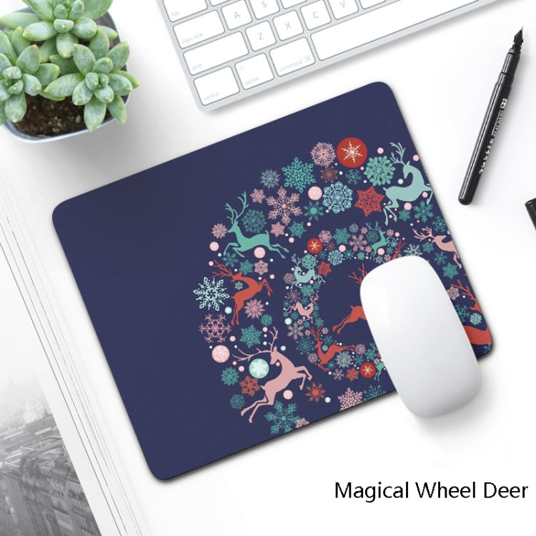 6 PCS Non-Slip Mouse Pad Thick Rubber Mouse Pad, Size: 21 X 26cm