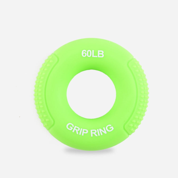 2 PCS Silicone Gripper Finger Exercise Grip Ring, Specification: 60LB (General Green)