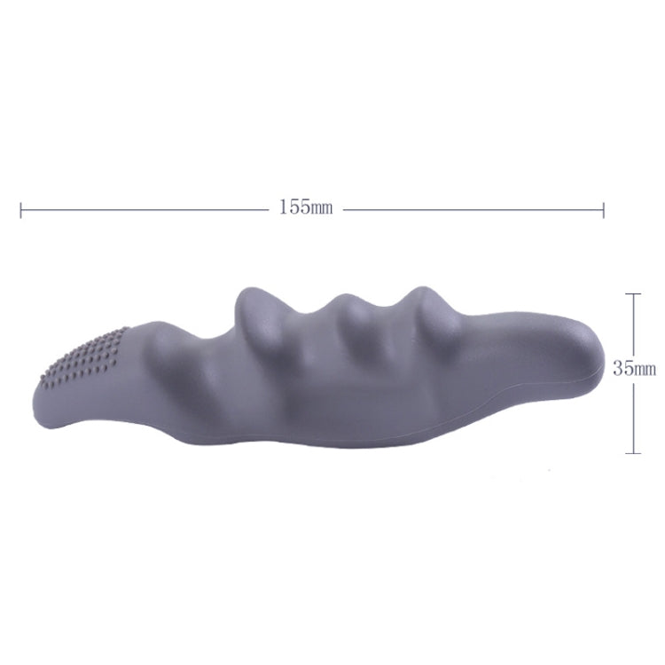 Silicone Thumb Bump Massager Muscle Relaxation Massage Fascia Device, Specification: Thumb Green