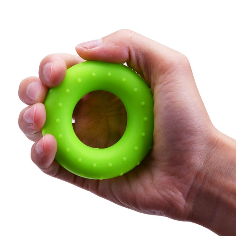 3 PCS Bump Silicone Grip Device Finger Rehabilitation Training Grip Ring, Specification: 30LBï¼ˆGreenï¼‰