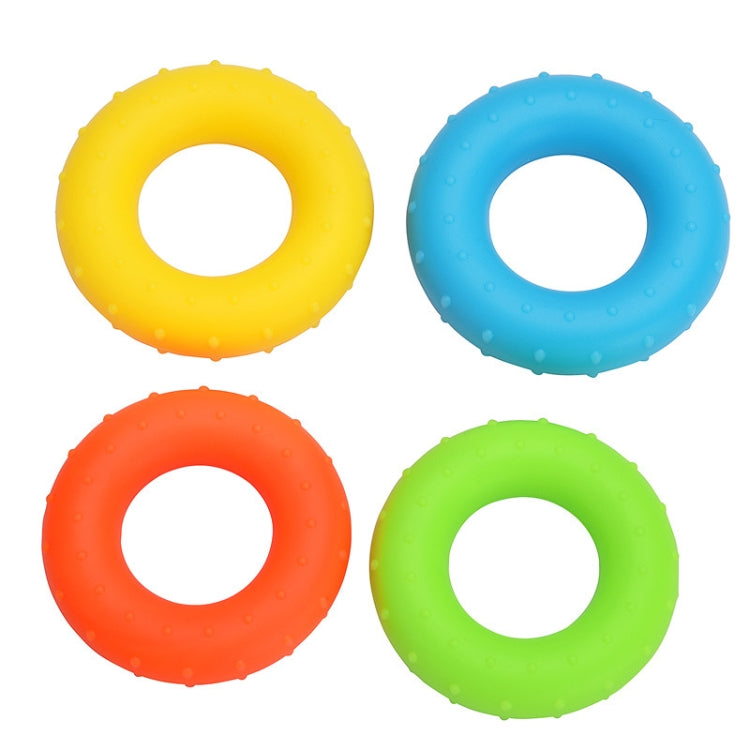 3 PCS Bump Silicone Grip Device Finger Rehabilitation Training Grip Ring, Specification: 40LBï¼ˆBlueï¼‰