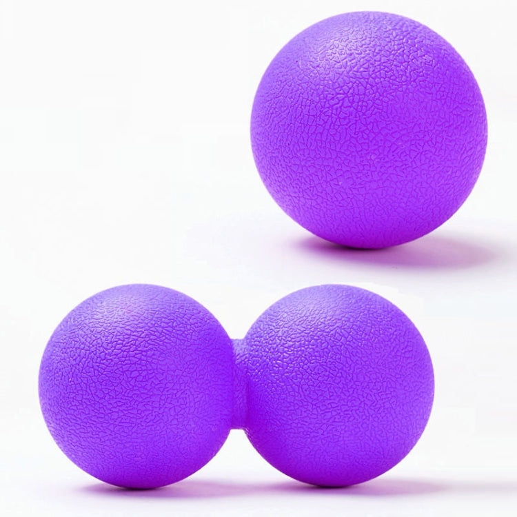 2 in 1 Single Ball + Peanut Ball Fascia Foot Massage Ball Muscle Relaxation Yoga Ball Set