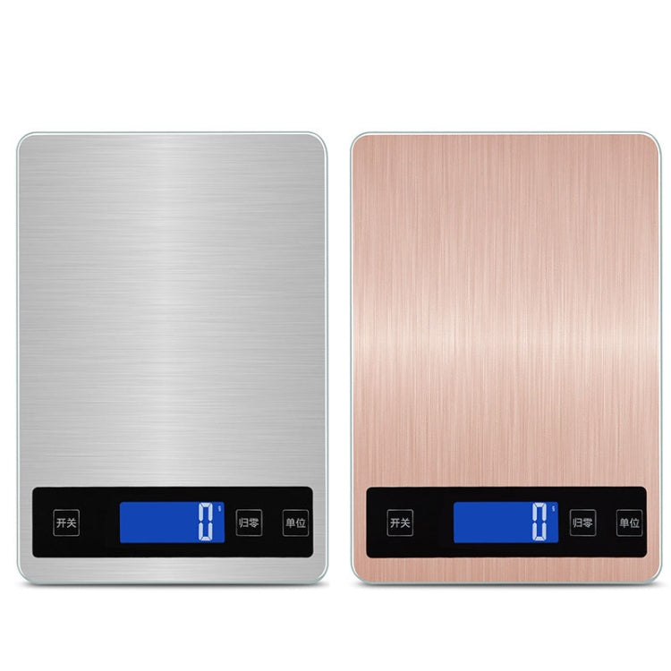 A10-1 Portable USB Kitchen Scale Household Food Baking Tea Quasi-Gram Weight Bench Scale, Specification: 5kg / 1g(White)