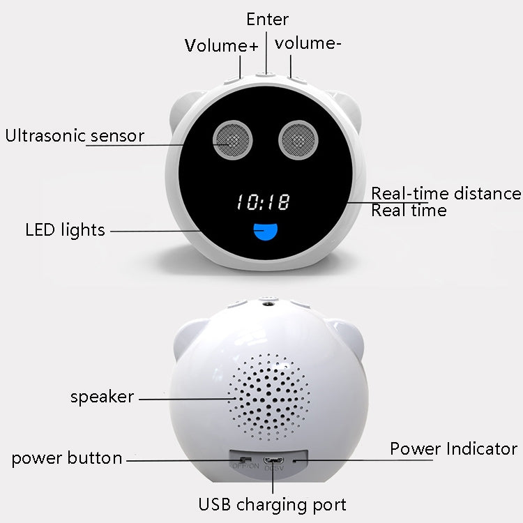Intelligent Primary School Student Writing Sitting Posture Corrector Children Eye Protection Vision Protector Student Alarm Clock