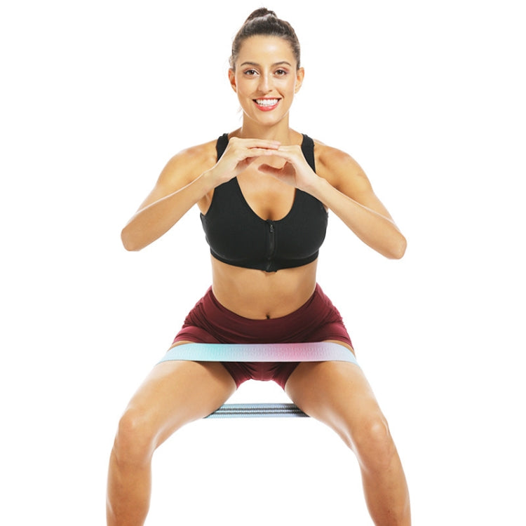 2 in 1 Yoga Balance Mat + Squat Resistance Band Fitness Exercise Equipment Set