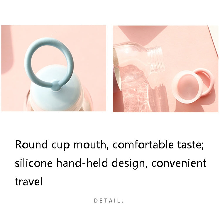 2 PCS Portable Cute Water Cup Leather Insulated Glass Cup with Leather Case