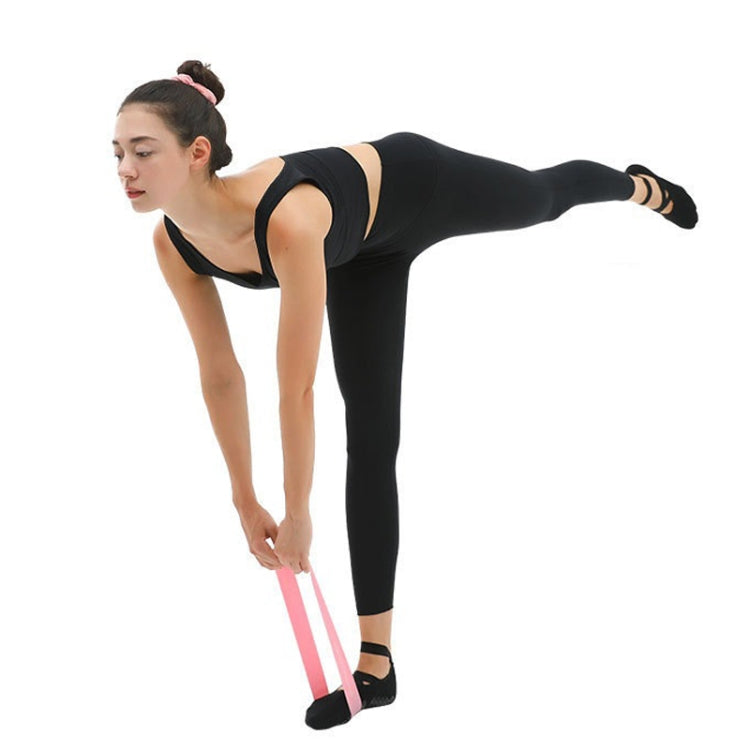 3 PCS Latex Yoga Stretch Elastic Belt Hip Squat Resistance Band, Specification: 1500x150x0.35mm (Pure Red)