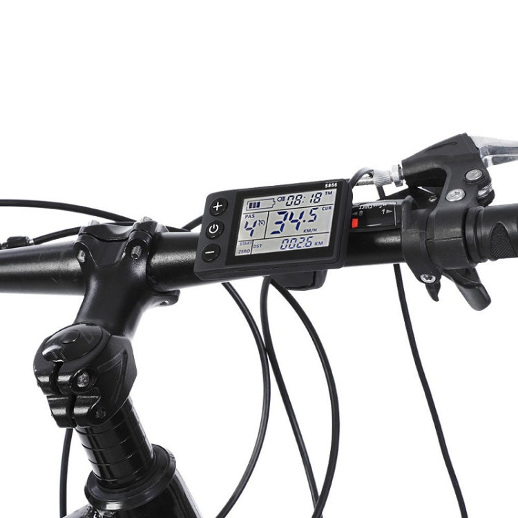 36V / 48V LCD Display Electric Bicycle Dashboard