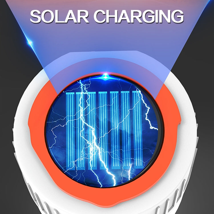 Solar LED Bulb Light Household Emergency Light Mobile Night Market Lamp, Style: V66 8W 42 LED 4 Battery + Remote Control