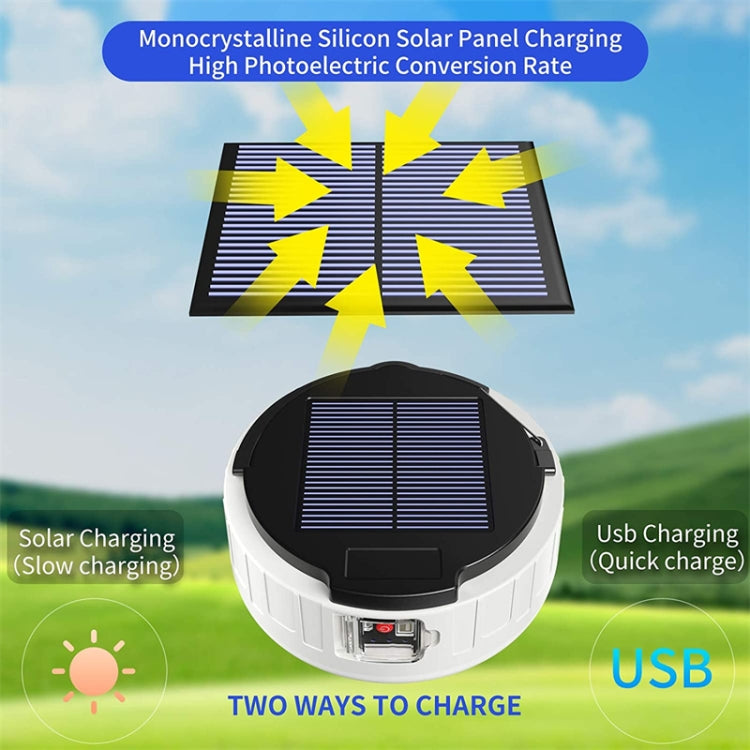 HB209 Solar Power With RC 100W 37 LED Household Emergency Light Mobile Night Market Light Camping Light