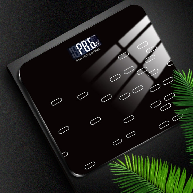 TZ01 Household Weight Scale Health Electronic Scale Battery Style(Night Black)