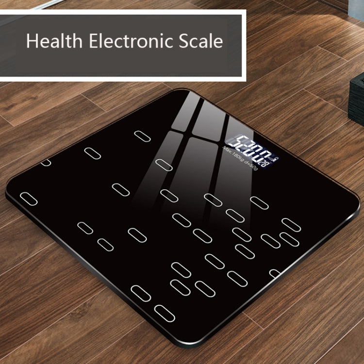 TZ01 Household Weight Scale Health Electronic Scale Battery Style(Night Black)