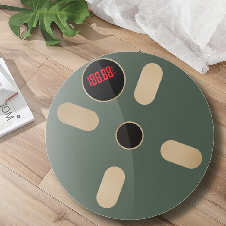Home Bluetooth Weight Scale Smart Body Fat Scale USB + Light Energy