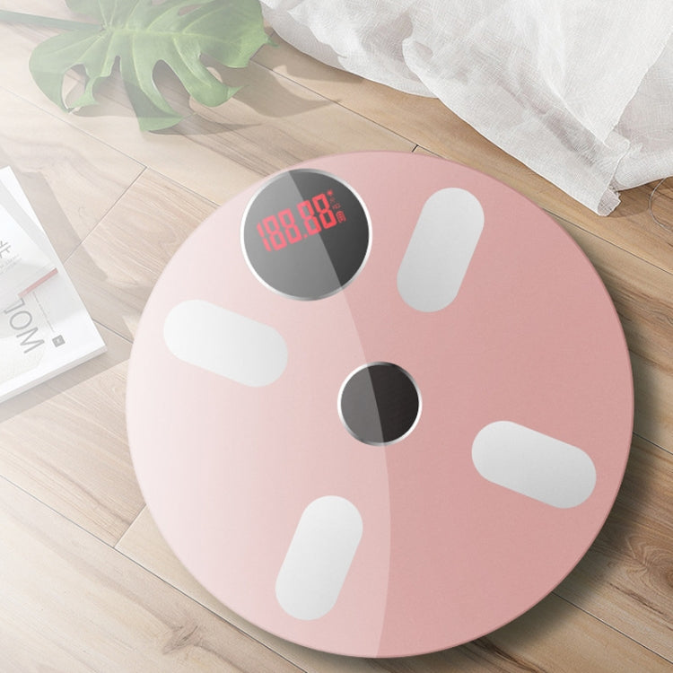 Home Bluetooth Weight Scale Smart Body Fat Scale USB + Light Energy