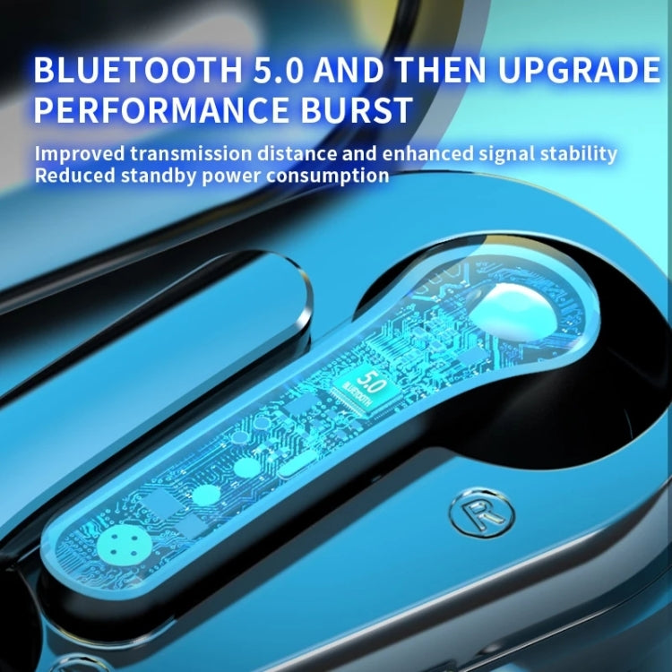 LB-20 Bluetooth Headset 5.0 TWS Wireless In-Ear Sports Noise Reduction Headphones