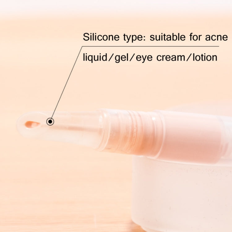 5 PCS Liquid Foundation Small Sample Refilling Pen Travel Portable Rotary Vacuum Refilling Bottle Specificationï¼š Silicone Type / 3ml