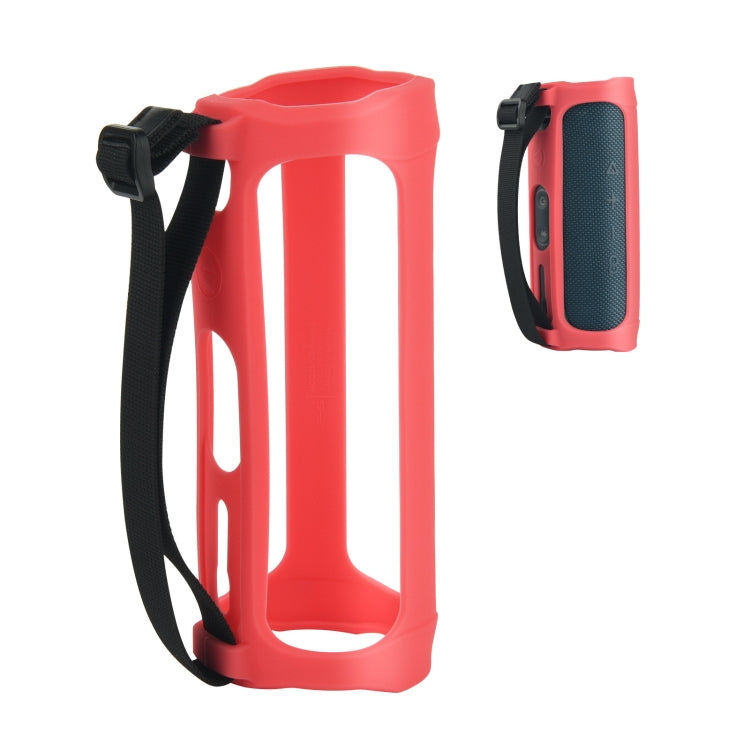 Suitable for JBL Flip5 Speaker Silicone Protective Sleeve Hollow Portable Soft Silicone Sleeve
