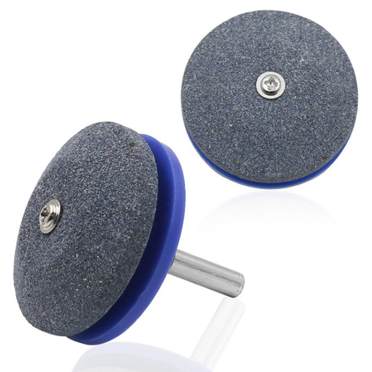 6 PCS Grinding Stone Industrial Electric Sharpener Mower Grinding Tool Wear Resistant Grinding Head, Specification: Plastic Orange