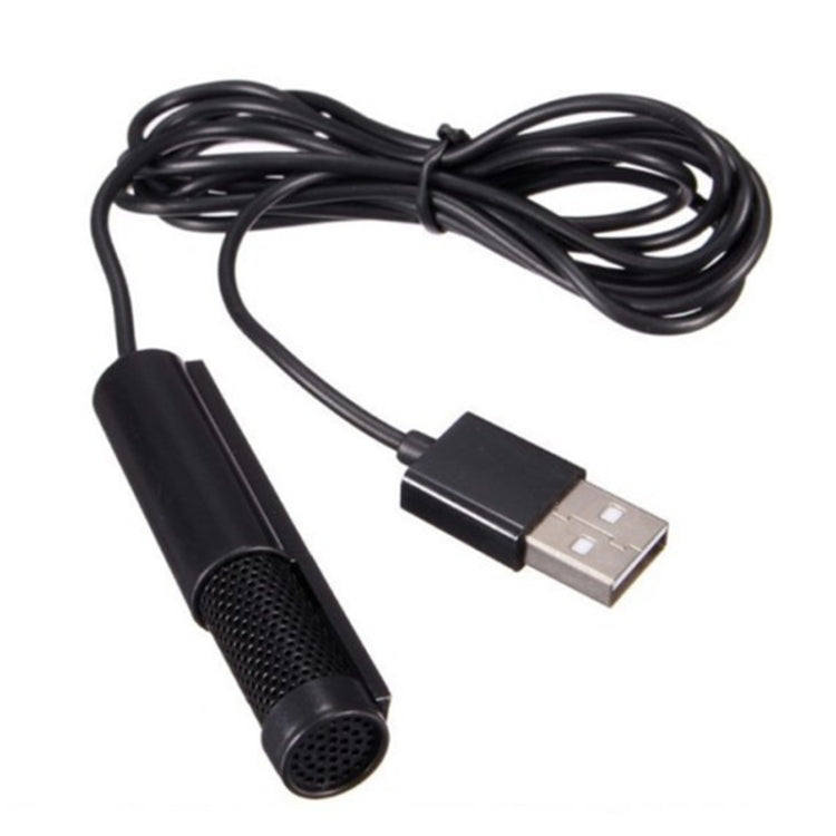 2 PCS SF-555 Computer Recording K Song Microphone Portable Mini USB Microphone, Cable Length: 0.5m(Black)