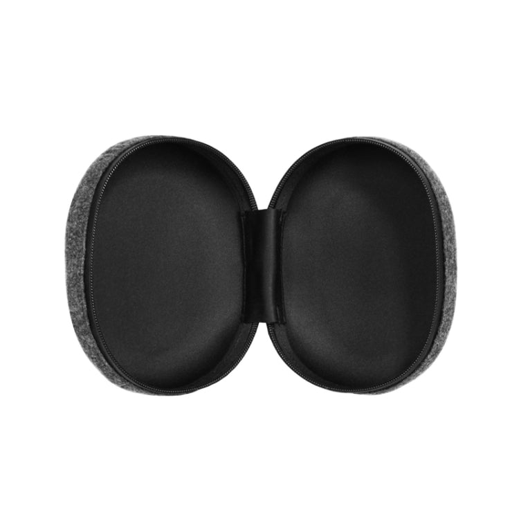 Wireless Noise Reduction Headset Protection Case Headset Felt Storage Box For Beats Solo Pro(Black)