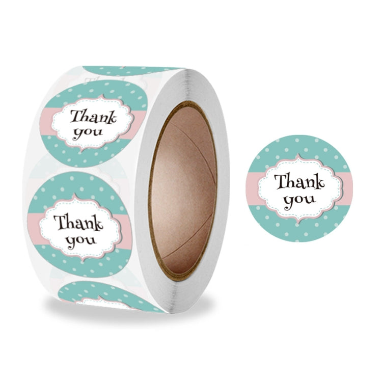 10 Rolls Seal Sticker Thank You Cute Animal Sticker Crafts Holiday Decoration Sticker, Size: 2.5cm / 1 Inch