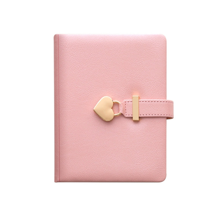 8032 Couple Notebook With Lock Hardcover Notepad Handbook