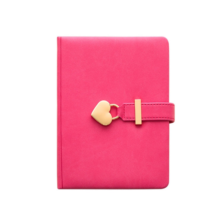 8032 Couple Notebook With Lock Hardcover Notepad Handbook