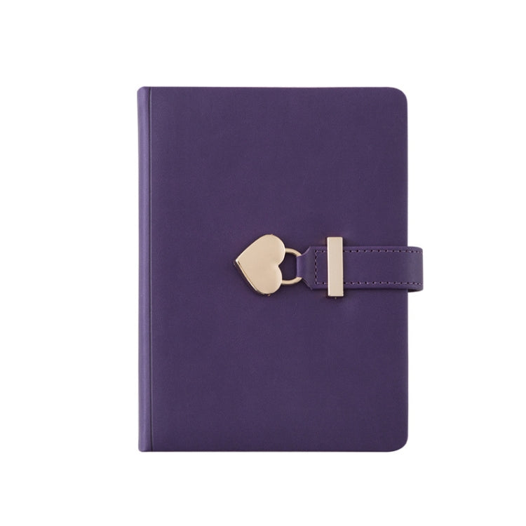 8032 Couple Notebook With Lock Hardcover Notepad Handbook