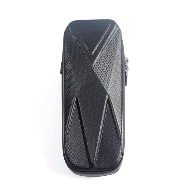 B40 Bicycle EVA Hard Shell Bike Front Package Mountain Bike Front Beam Bag(Black)