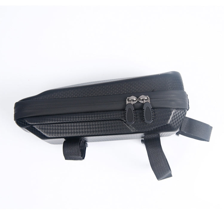 B40 Bicycle EVA Hard Shell Bike Front Package Mountain Bike Front Beam Bag(Black)