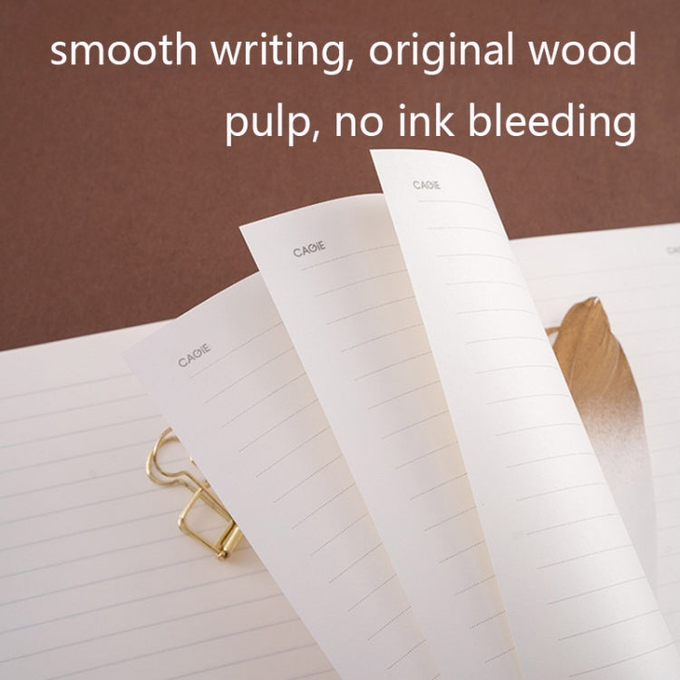 25032 A5 Business Retro PU Notebook With Notepad