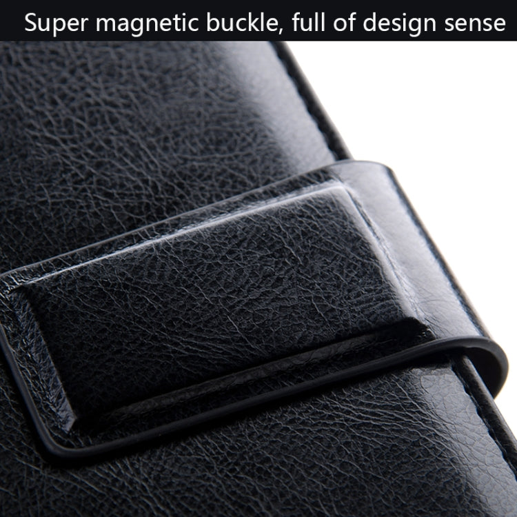 8625 Business Splicing Notepad Loose-Leaf Notebook, Cover color: Elegant Black A5