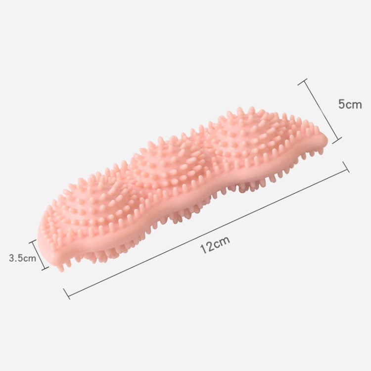 5 PCS Dog TPR Chewing Teeth Stick Pet Interactive Training Bite-Resistant Toy, Specification: Light Pink