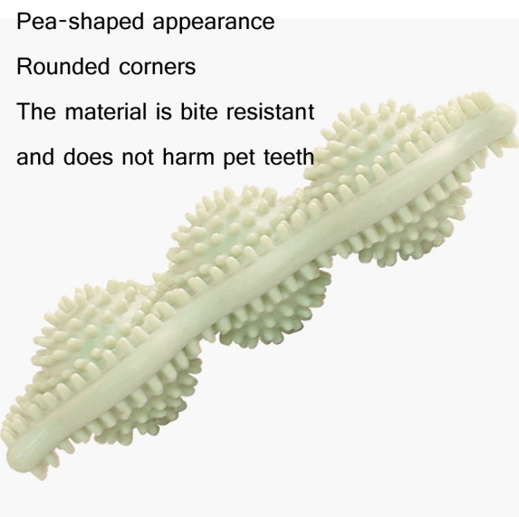 5 PCS Dog TPR Chewing Teeth Stick Pet Interactive Training Bite-Resistant Toy, Specification: Light Pink