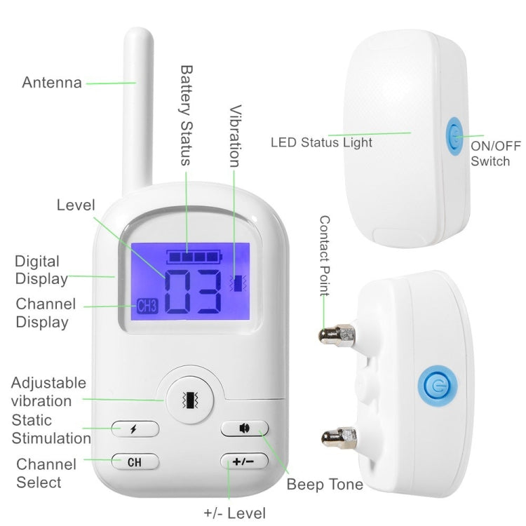 Remote Control Dog Trainer LCD Screen Practice Training Dog, Specification: 666