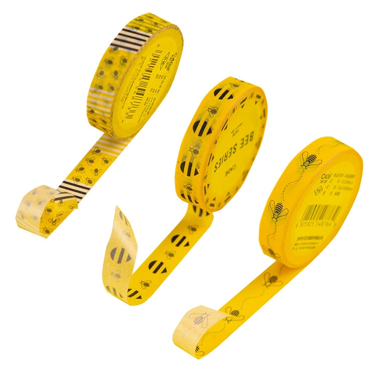 5 PCS CFJD08 Little Bee Hand Account Tape(Bee colony)