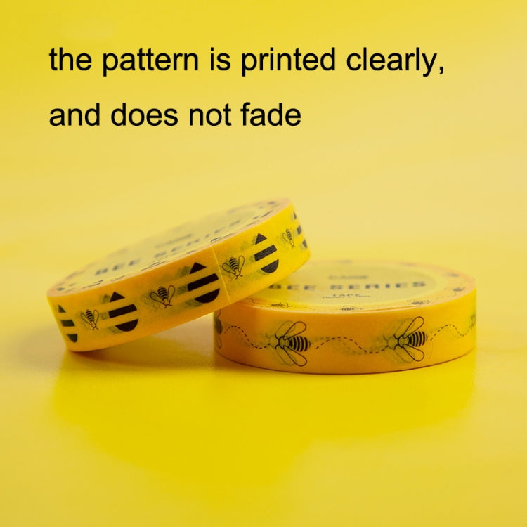 5 PCS CFJD08 Little Bee Hand Account Tape(Bee colony)