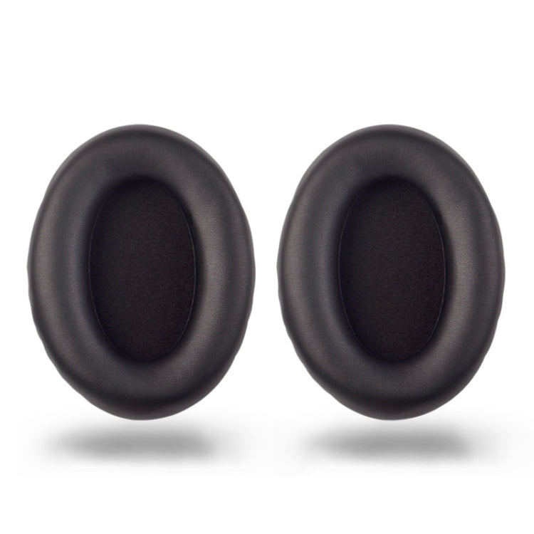 2 PCS Headset Comfortable Sponge Cover For Sony WH-1000xm2/xm3/xm4, Colour: (1000X / 1000XM2)Black Protein With Card Buckle