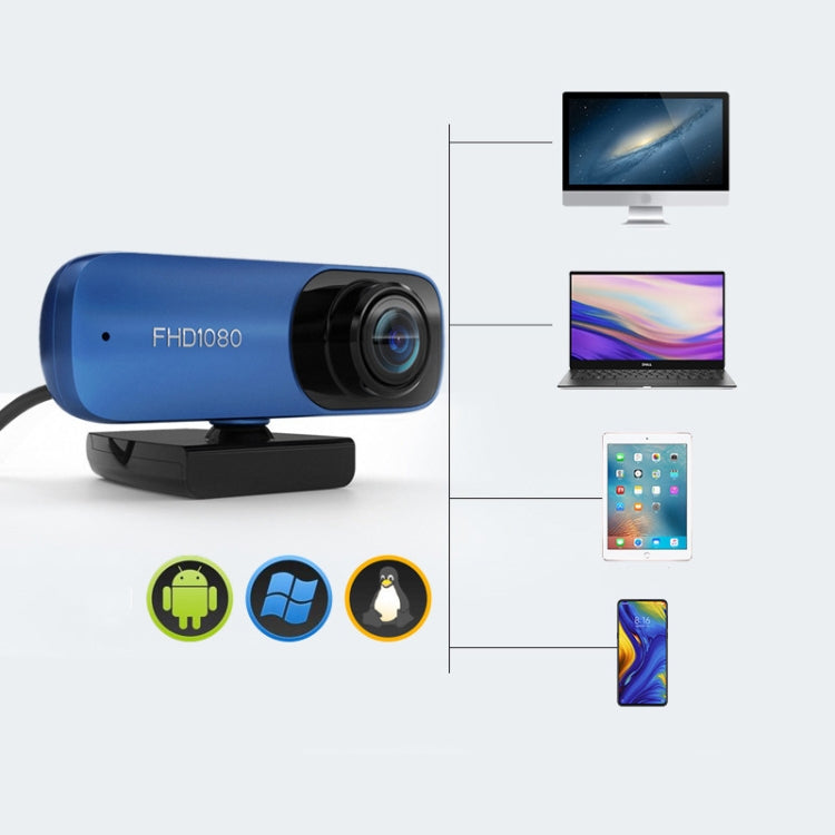 C80-30FPS Autofocus 8 Million Pixel FHD 1080P USB Interface Network HD Live Computer Camera