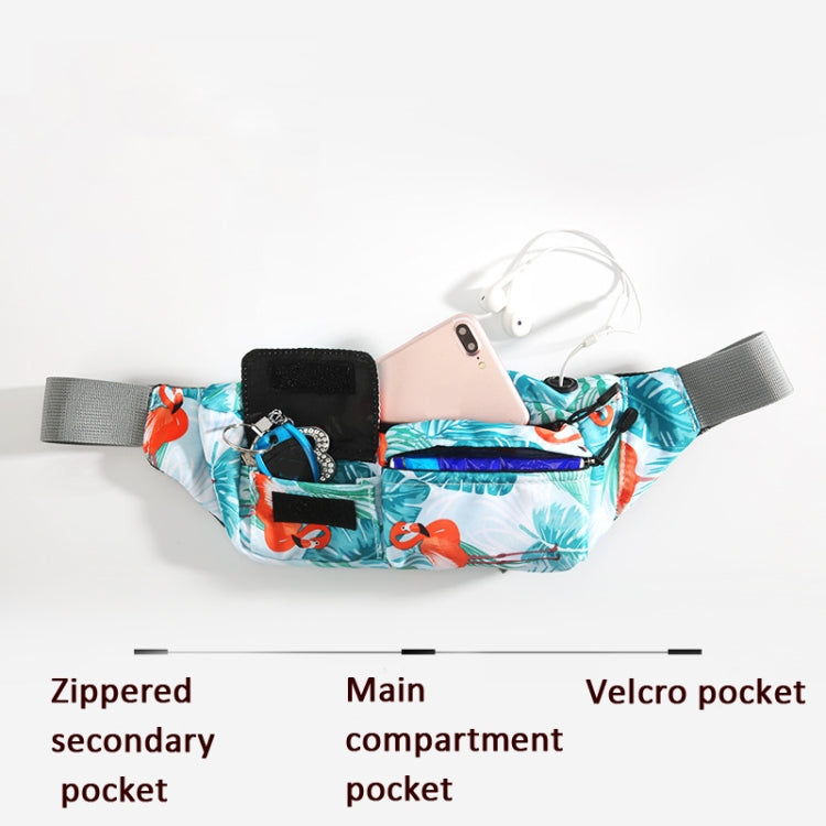 YIPINU YHB Sports Waist Bag Waterproof Outdoor Chest Bag Multi-Function Mobile Phone Bag