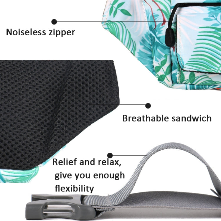 YIPINU YHB Sports Waist Bag Waterproof Outdoor Chest Bag Multi-Function Mobile Phone Bag