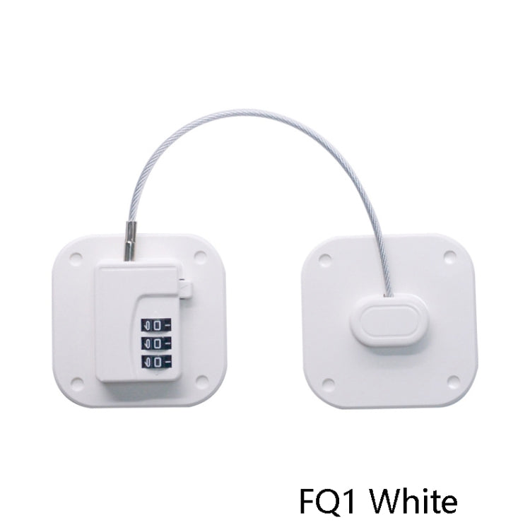 2 PCS Multi-Function Children'S Safety Lock Home Baby Protective Password Lock