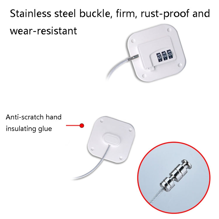 2 PCS Multi-Function Children'S Safety Lock Home Baby Protective Password Lock
