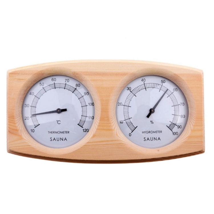 Wooden Sauna Room Bathroom Special Thermometer Hygrometer Table Sauna Temperature Humidity Meter