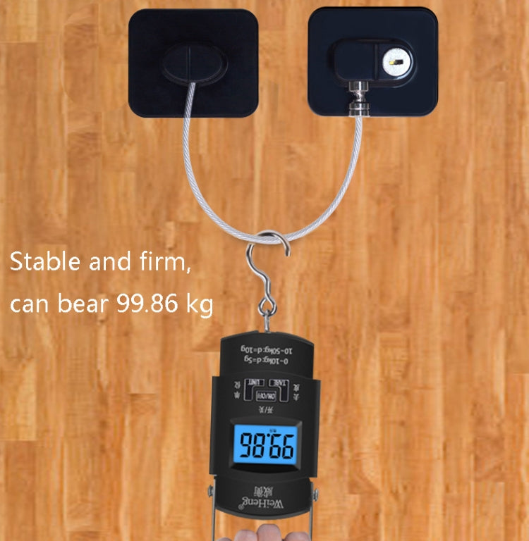 2 PCS Child Safety Lock High-Rise Protective Lock, Colour: FQ3 Black Square