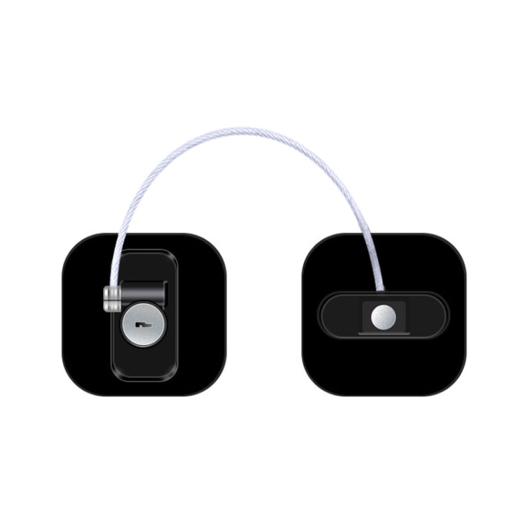 2 PCS Child Safety Lock High-Rise Protective Lock, Colour: FQ2 Black Square