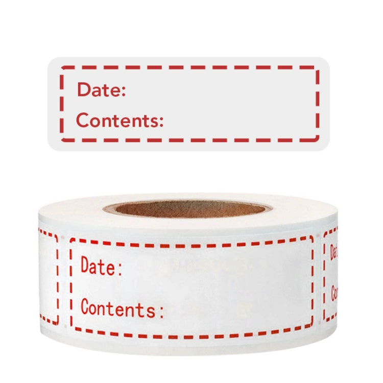 10 Rolls Food Refrigerated Storage Safety Date Marking Label Tearable Sticker