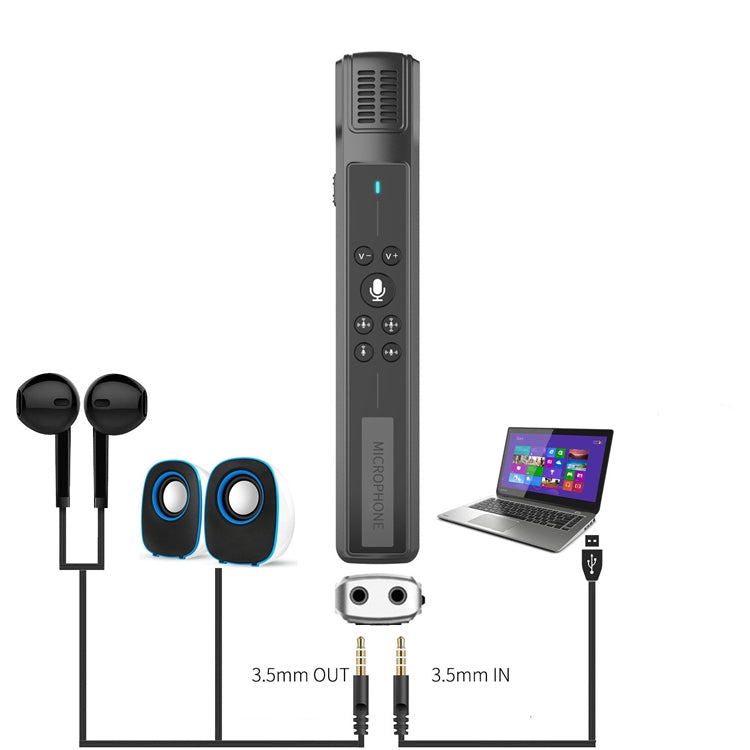 M8 Computer Game Conference Video K Song Desktop USB Microphone Recording Microphone Live Condenser Zinc Alloy Microphone Set, Specification: Cantilever Bracket Set